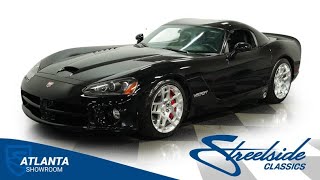 Video Thumbnail for 2006 Dodge Viper SRT-10 Coupe
