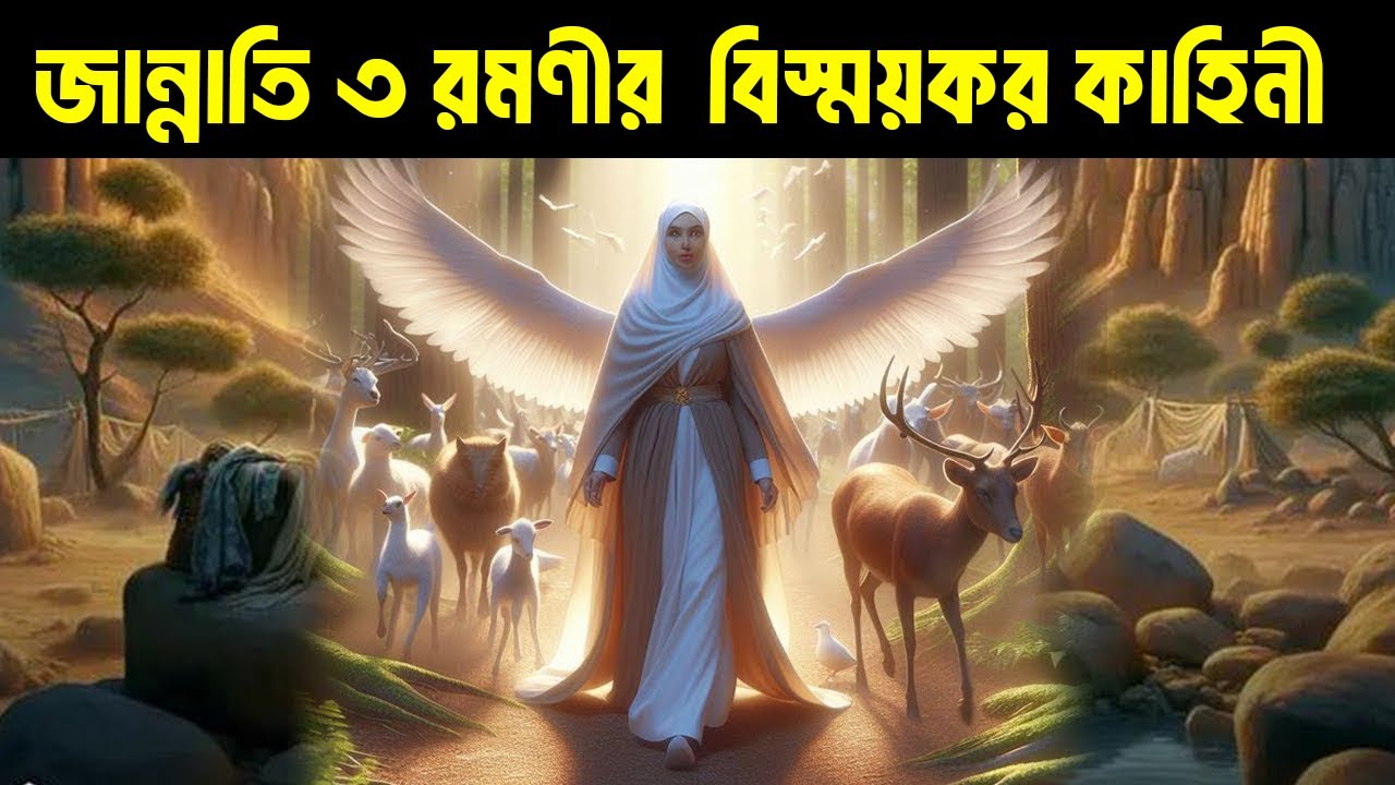 জান্নাতি ৩ রমণীর বিস্ময়কর সত্য কাহিনী | ইসলামিক কাহিনী |  Islamic Moral Story |