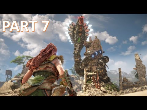 HORIZON FORBIDDEN WEST Walkthrough Part 7 #horizonforbiddenwestthebrokensky
