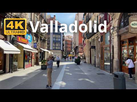 Valladolid, Spain 🇪🇸 | Walking Tour 4K 60FPS HDR | July 2024