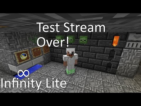 Minecraft FTB Infinity Lite - Test Stream End