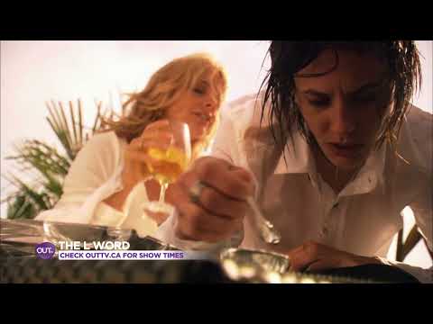 The L Word Season 4 trailer collage with club floors, The Planet, and fast cross-cuts that match the compilation’s mix of catalog and contemporaries