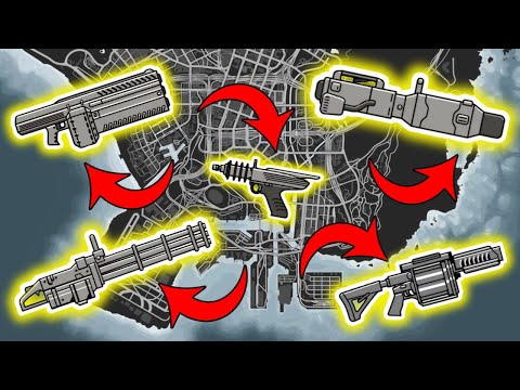 GTA 5 - All Secret and Rare Weapon Locations (Rail Gun, Up-n Atomizer & more)