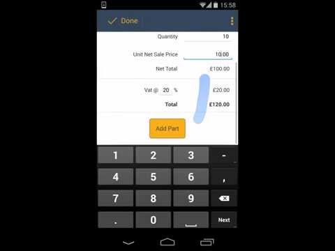 Add parts and labour to job estimates with Quilder estimate software