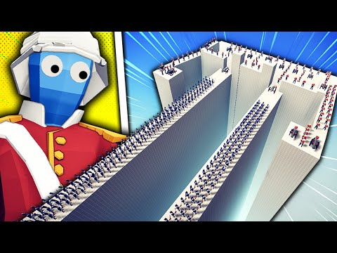 this British MEGA FORTRESS is 100% COMPLETELY BROKEN - TABS Totally Accurate Battle Simulator
