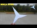 How To Make A Paper Ninja Star | Shuriken - Origami Ninja Star | Make A Paper Shuriken