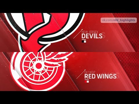 New Jersey Devils vs Detroit Red Wings Nov 1, 2018 HIGHLIGHTS HD