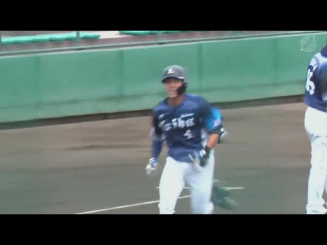 【ファーム】ライオンズ・山野辺翔 先制の第1号ホームラン!! 2022年7月9日  千葉ロッテマリーンズ 対 埼玉西武ライオンズ