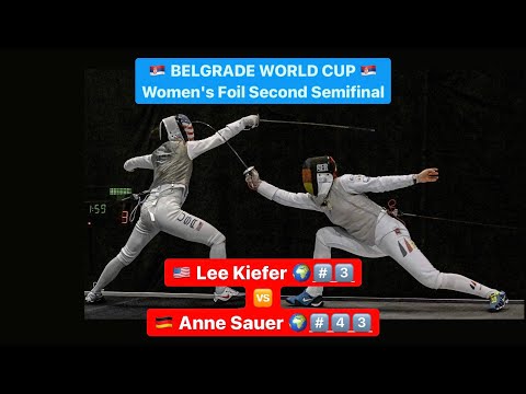 Belgrade World Cup 2022 SWF - L4 - Kiefer USA v Anne Sauer GER