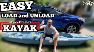 How to Transport a Kayak: Solo Loading and Unloading [NO LOAD ASSIST]