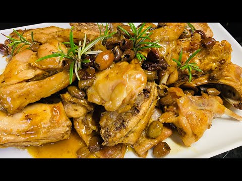 Coniglio arrosto alla birra pronto in un’ora, ￼una ￼delizia￼