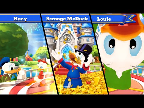 Welcome Screens DUCKTALES CHARACTERS | Disney Magic Kingdoms