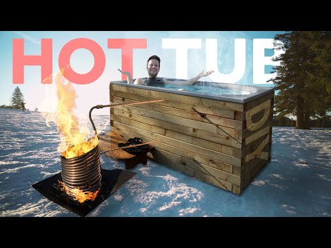 DIY hot tub built in 3 hours for 450 euros