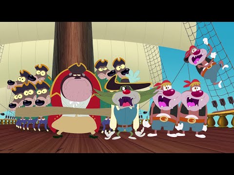 Oggy and the Cockroaches - PIRATE OGGY (S05E19) CARTOON | New Episodes in HD