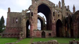 View From The West Melrose Abbey Scottish Borders Scotland