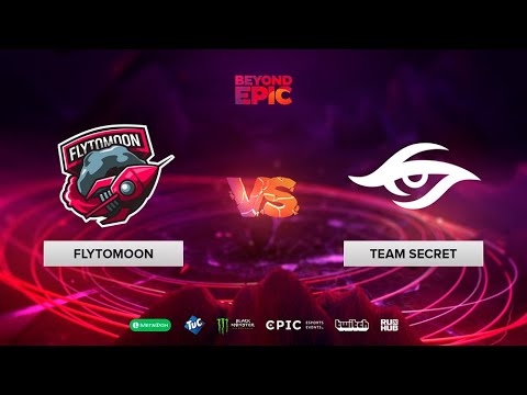 FlyToMoon vs Team Secret, BEYOND EPIC: Europe/CIS, bo3, game 2 [Jam & Inmate]