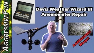 Davis Weather Wizard III Anemometer Repair