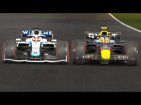 2020's SLOWEST Car VS 2023's FASTEST Car | FW43 VS RB19