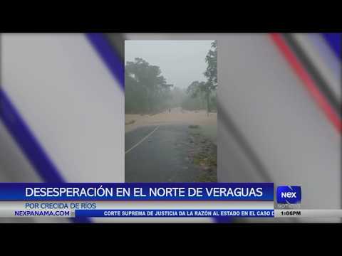 Afectaciones por lluvias en el norte de Veraguas, Bocas del Toro y comarca Ngäbe-Buglé