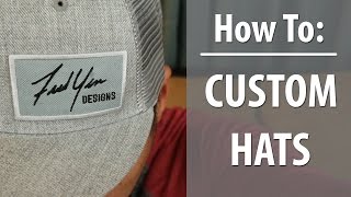 How to Make Custom Hats with your Logo (Promote Yourself)