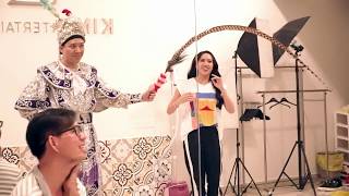 Diệu Nhi_Hậu Trường Tập MInishow Yêu(Tố Cáo BB Trần Và Hải Triều Đi Trễ)