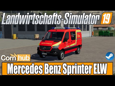 LS19 Modvorstellung - Mercedes Benz Sprinter ELW - LS19 Mods