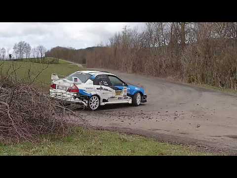 Rallye Kempenich WP 1. Reiter, Färber, Mitsubishi, Evo, Citroen
