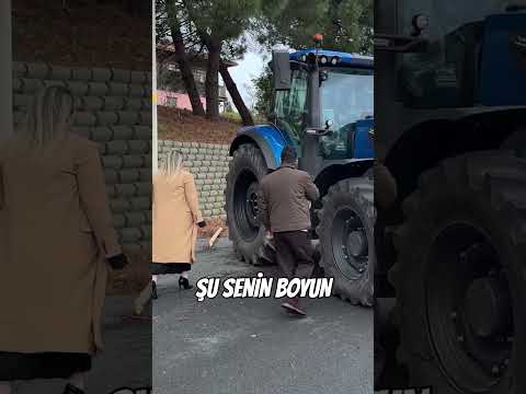 Rolls Royce Sahibine Traktör Kullandırdım!