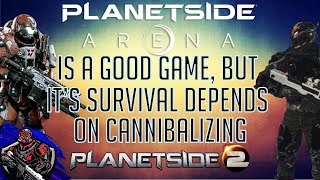 Planetside Arena is a good game, but it must cannibalize Planetside 2 in order to survive.