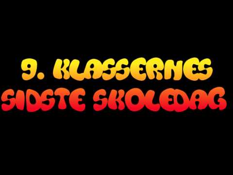9. klassernes sidste skoledag 2014