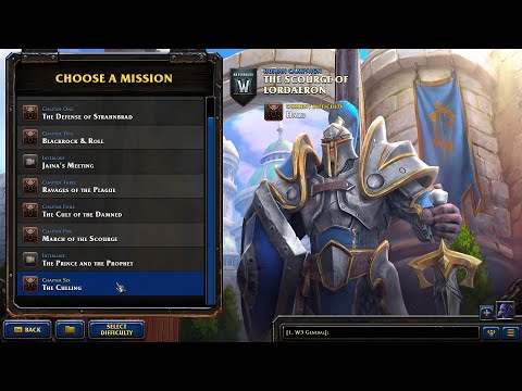 Warcraft 3 Reforged - Human Campaign - Chapter 6- The Culling -HARD no cheats