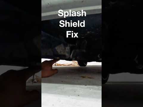 How I Fixed My Lexus IS250 Splash Guard in Minutes!