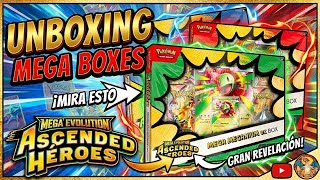APERTURA DE MEGA BOX DE ASCENDED HEROES EN ESPAÑOL #pokemon #pokemontcg