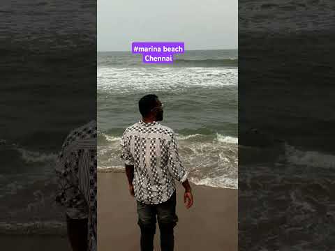 Marina beach in Chennai is 2nd largest urban beach in the world #marinabeach #chennai #tamilnadu