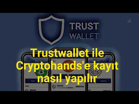 Trustwallet ile Cryptohands'e kayıt nasıl yapılır