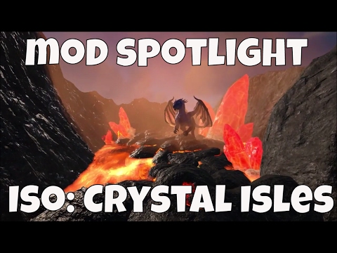 A Day on Iso Crystal Isles Map - Ark Survival Evolved Mod Spotlight