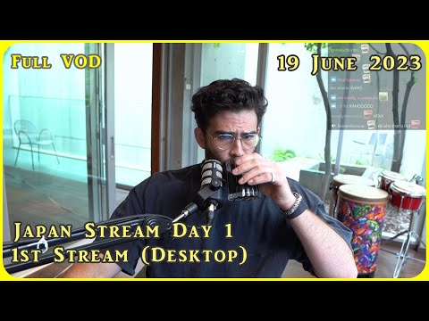 HasanAbi VOD 19 June 2023 Part 1 Desktop Stream | xQc on Kick | DrDisRespect | Trump New Interview