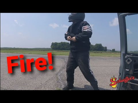 GapTrain catches fire on sketchy no prep surface!