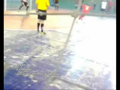 As penalidades de Copromo 5 (5) x (3) 5 Scorpions pela Copa MP