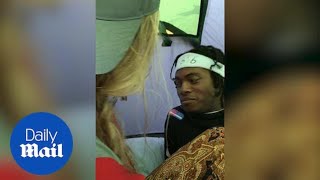 Louella Fletcher-Michie and Ceon Broughton together at Bestival 2017