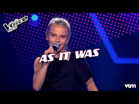 Estée - 'As It Was' | Knockouts | The Voice Kids | VTM