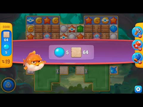 Fishdom. Hard Level 3508. HD Quality