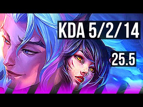 RAKAN & Sivir vs AHRI & Draven (SUP) | 5/2/14 | KR Master | 25.5