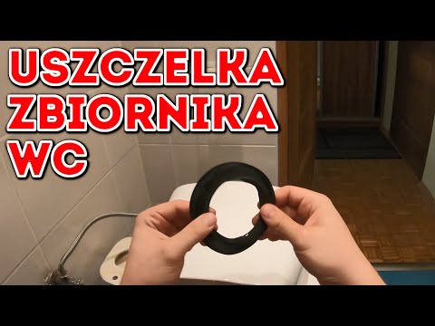 Leje się woda przy spłukiwaniu wc? Wymiana uszczelki zbiornika. #Majster Amator odc.50