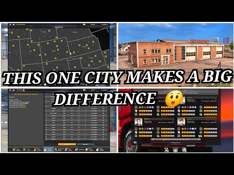 What Is The BEST City Garage For EMPLOYEES In American TRUCK Simulator