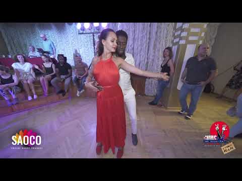 Tamba Salsache Hissirou & Yuliya Vaganova Cha-cha-cha Dancing @ 3 Front Relax in Lendvorets 02.08.19
