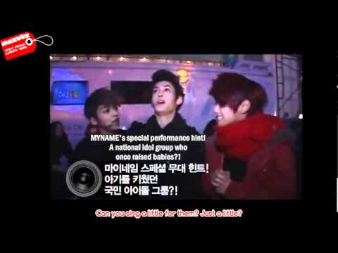 [MNSUBS] 111216 MTV Behind the Show MYNAME (마이네임).avi