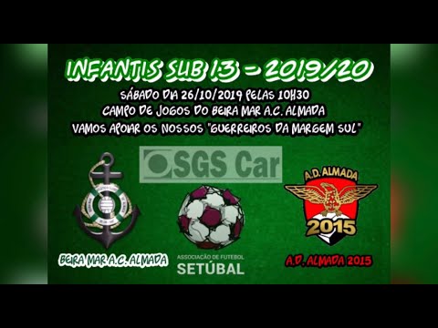 Beira Mar A.C. Almada 0 vs 3 A.D. Almada 2015 - Campeonato Distrital Sub 13 - 26/10/209 - 19/20