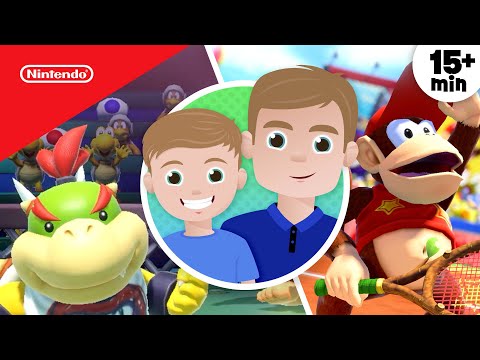 Surprising My Dad With His Favorite Nintendo Games 😎 GameplayFor Kids | Play Nintendo