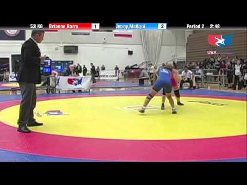 WM 53 KG - Brianne Barry vs. Jenny Mallqui